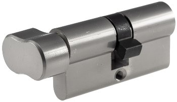 Schließzylinder 60mm (30+30mm) mit Knauf, Profil-Zylinder, 5 Sicherheits-Schlüssel