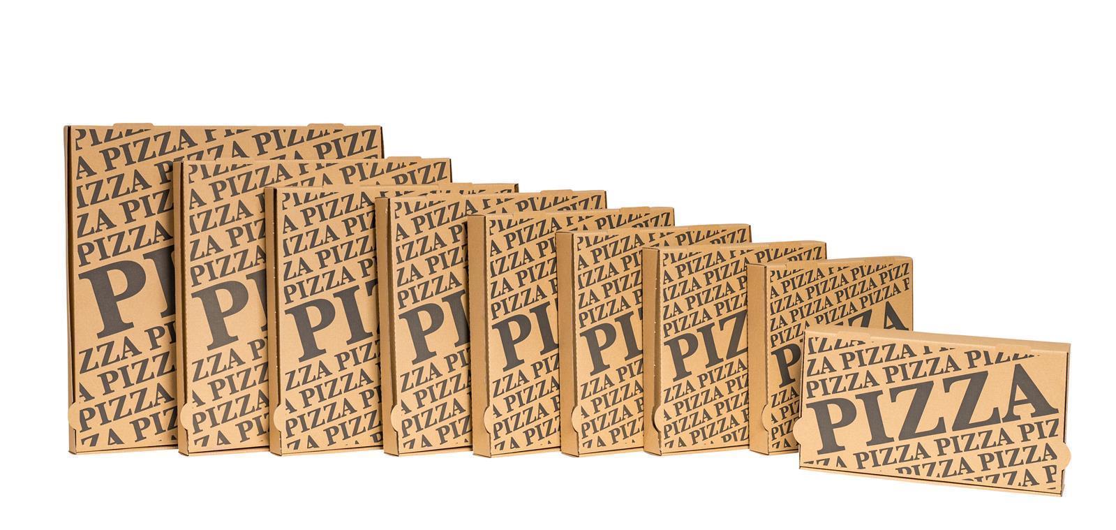 Pizzakarton, 330x330x40mm, VPE100