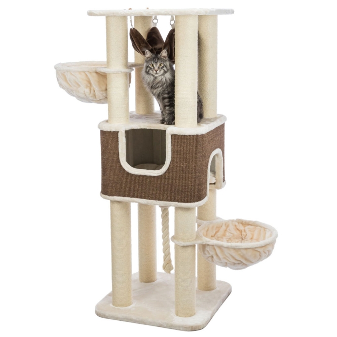 Trixie Kratzbaum XXL Humberto - creme/dunkelbraun Trixie Kratzbaum XXL Humberto - creme/dunkelbraun