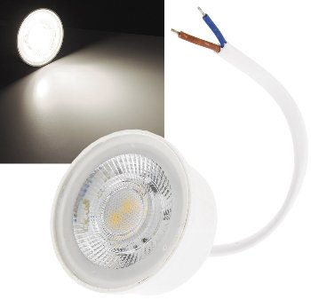 LED-Modul "Piatto N5" neutralweiß, 38°, 4200K, 230V, 5W, 380lm, 50x24mm LED-Modul "Piatto N5" neutralweiß, 38°, 4200K, 230V, 5W, 380lm, 50x24mm