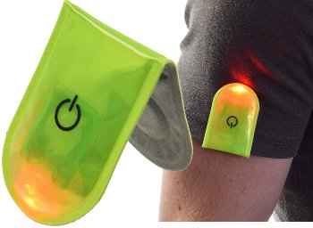 Sicherheitslicht mit Magnet-Verschluss, Rot blinkende LED