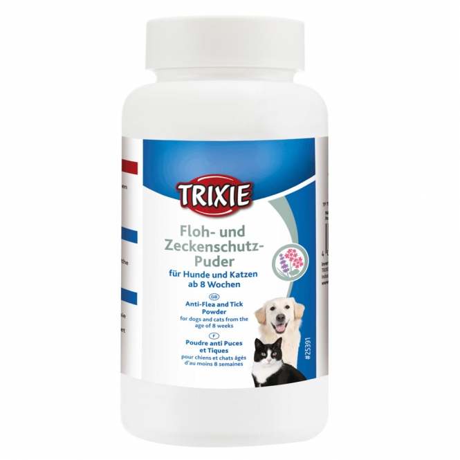 Trixie Floh- und Zeckenschutz-Puder - 150g Trixie Floh- und Zeckenschutz-Puder - 150g
