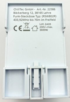 Funk-Empfänger HS2 für "Pilota Casa", für Hutschiene, 2-Kanal