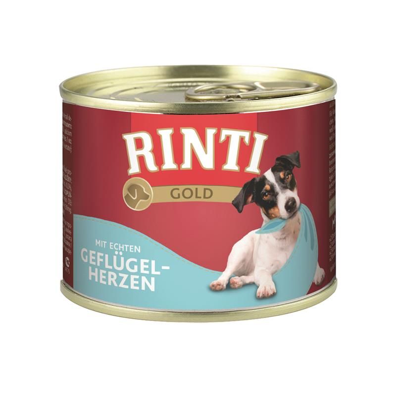 Rinti Gold185g - Geflügelherzen