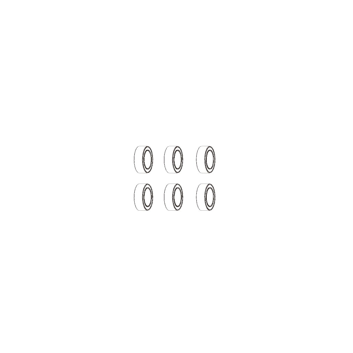Kugellager 6x10x3 VE6 Z18 Kugellager 6x10x3 VE6 Z18