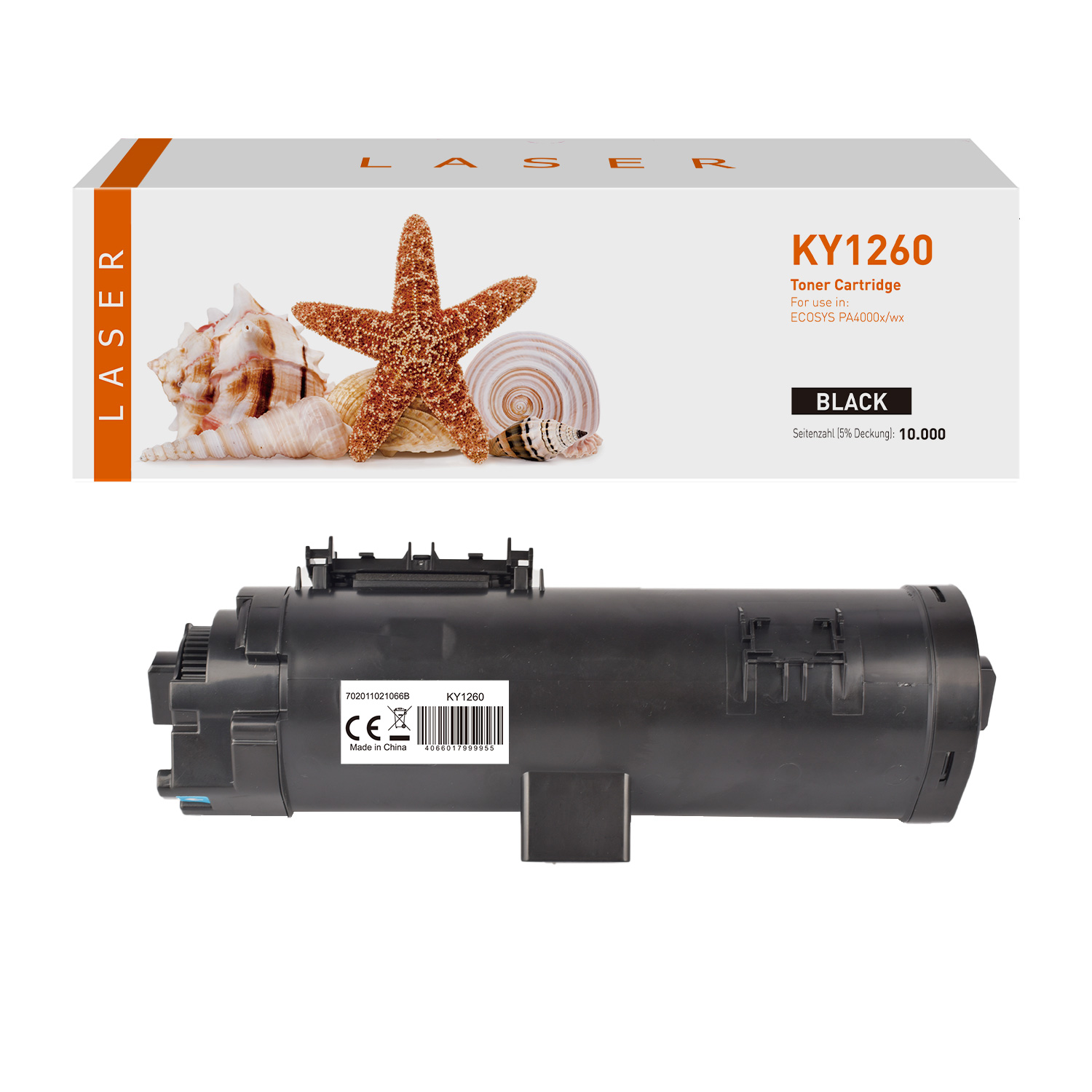 TK1260 alternativ Toner black für Kyocera  / TK1260 / 10.000 Seiten