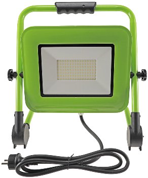 LED-Baustrahler "CTS-100W V4" 230V, 100W, IP44, 8841lm, 4000K, mit Ständer