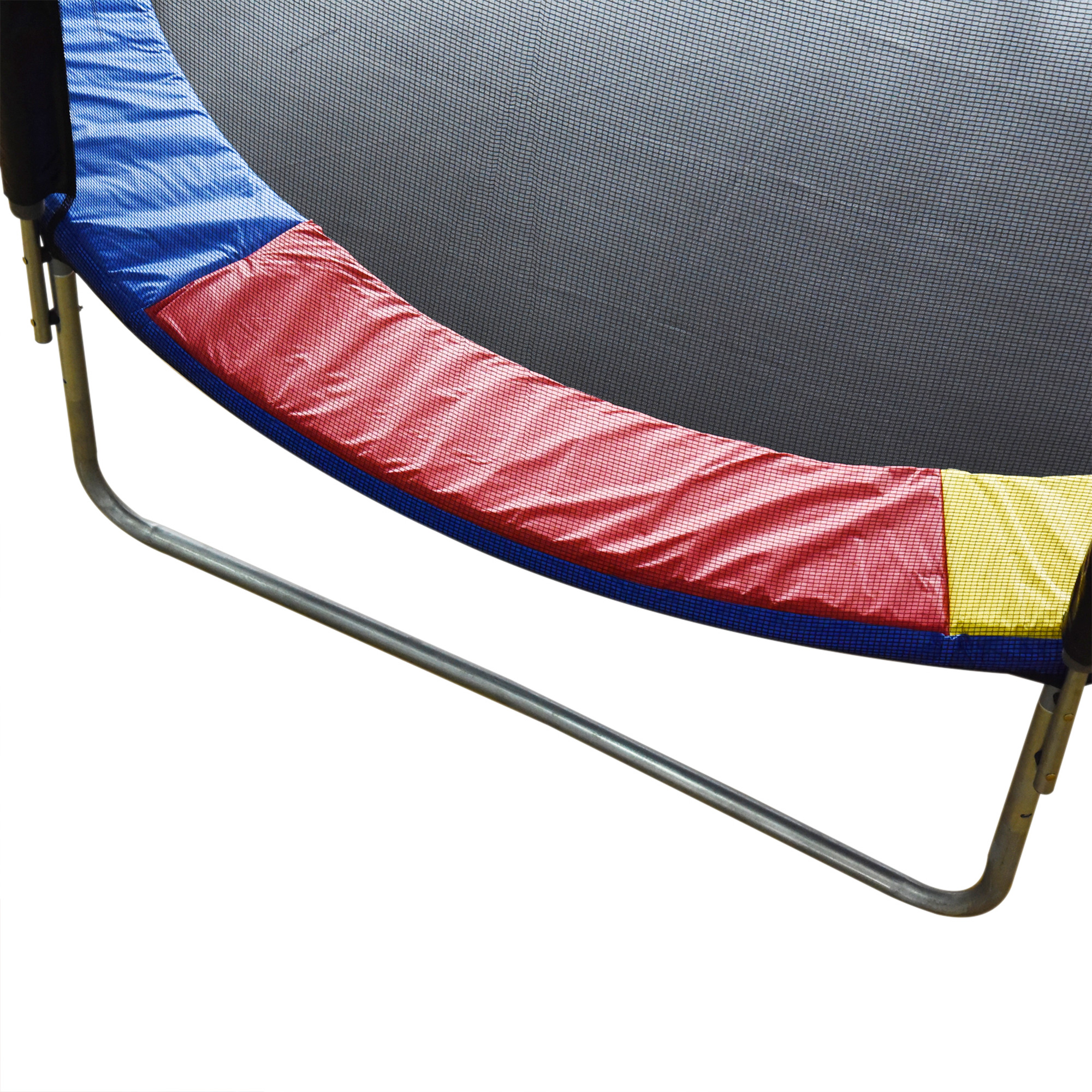 Trampolin Randabdeckung Sicherheitsnetz Wetterplane Leiter Randabdeckung: Ø 244cm Bunt