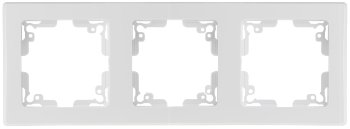 DELPHI 3-fach Rahmen, weiß