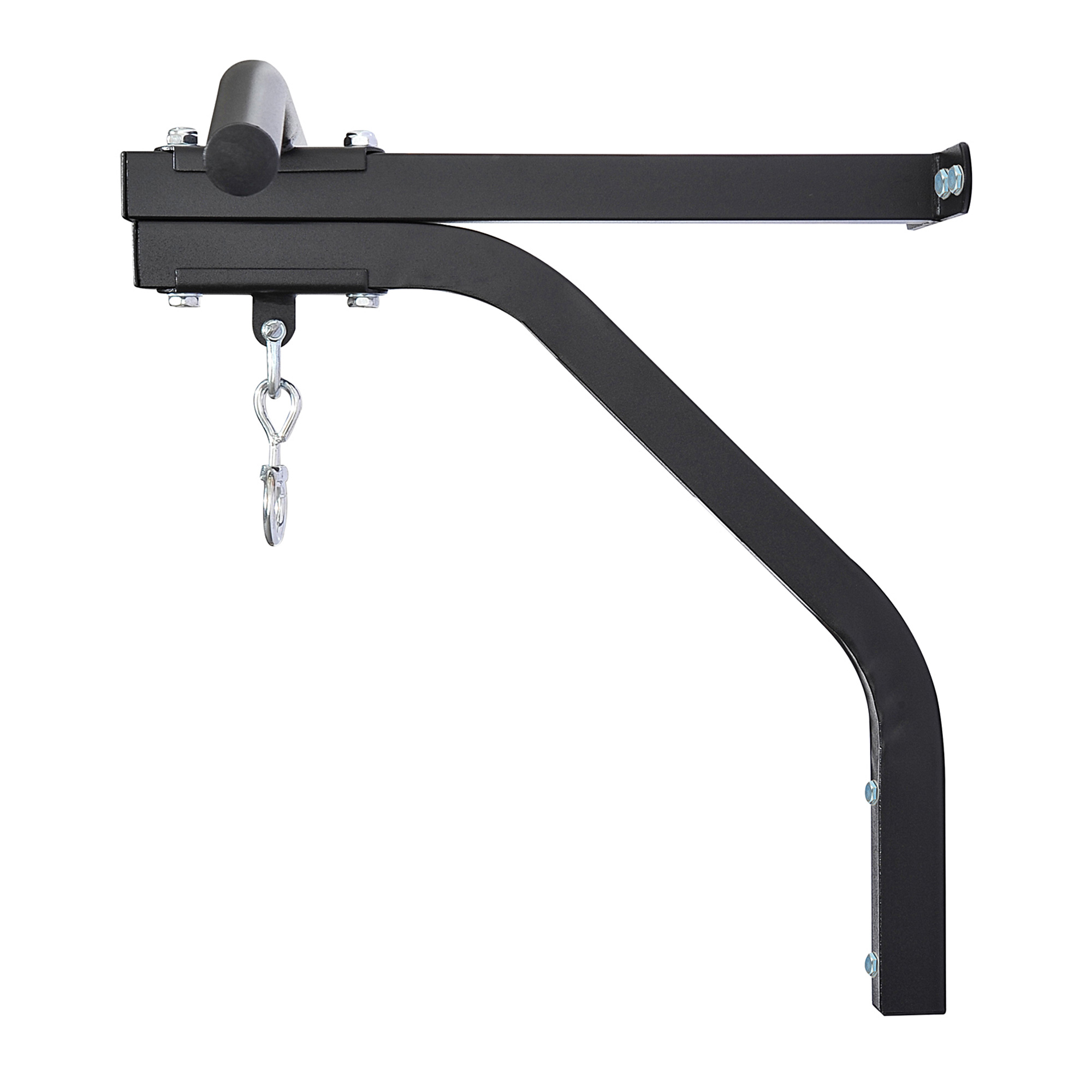 Boxsackhalterung Wandhalterung Boxsack Sandsack Halterung Tragkraft Stahl Schwarz 93 x 47 x 51 cm