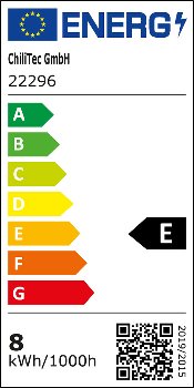 LED Glühlampe E27 "Filament G60k" klar, 3000K, 919lm, 230V / 8W, warmweiß