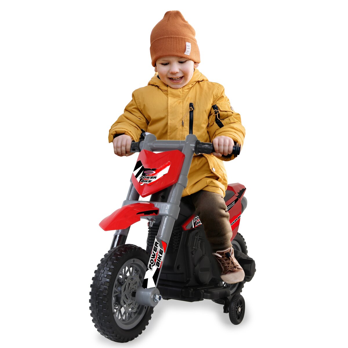 Kindermotorrad Power Bike rot