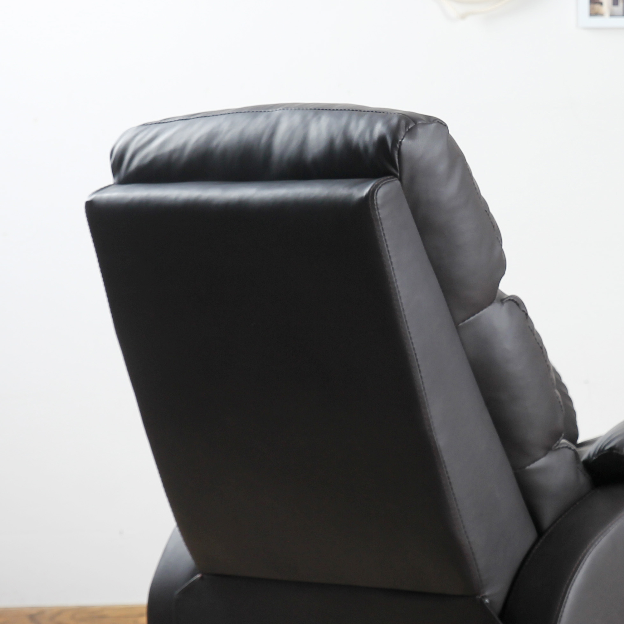 Relaxsessel Fernsehsessel Couch-Sessel Liegesessel Winkelschreibtisch mit CPU-Ständer verstellbar ergonomisch Kunstleder Stahl Braun 75 x 92 x 99 cm