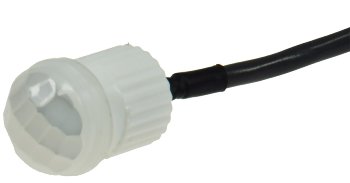 Einbau-Bewegungsmelder "CT-PIR Mini 12V", 12V DC, 1-60W, LED geeignet, weiß