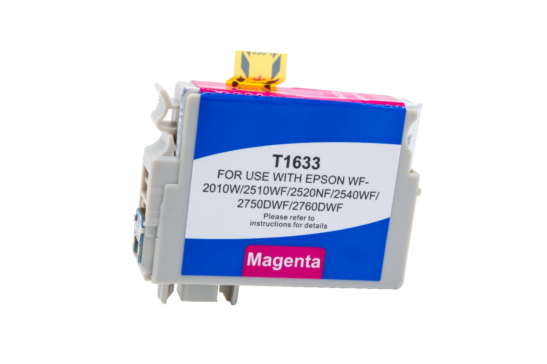 T1633 alternativ Tinte Magenta für Epson / C13T16334010 / 6,5ml T1633 alternativ Tinte Magenta für Epson / C13T16334010 / 6,5ml