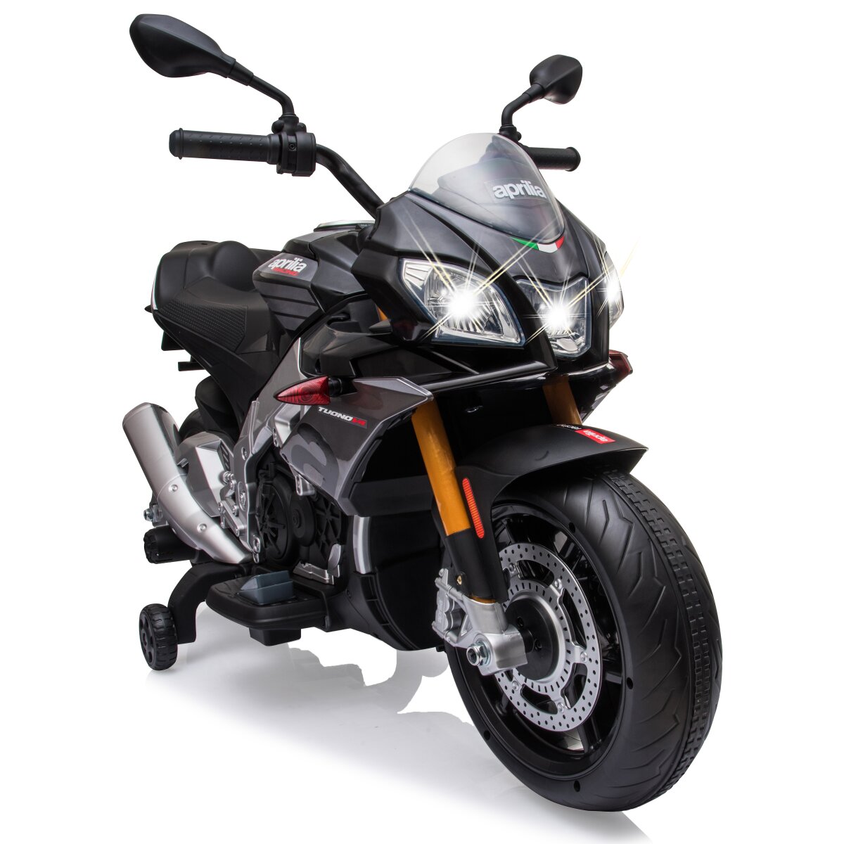 Kinderfahrzeug Aprilia Tuono V4 1100 RR schwarz