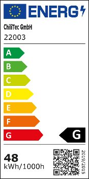 LED-Fluter SlimLine 48W, 12-24V=, IP65, 4123 Lumen, 4000K, neutralweiß