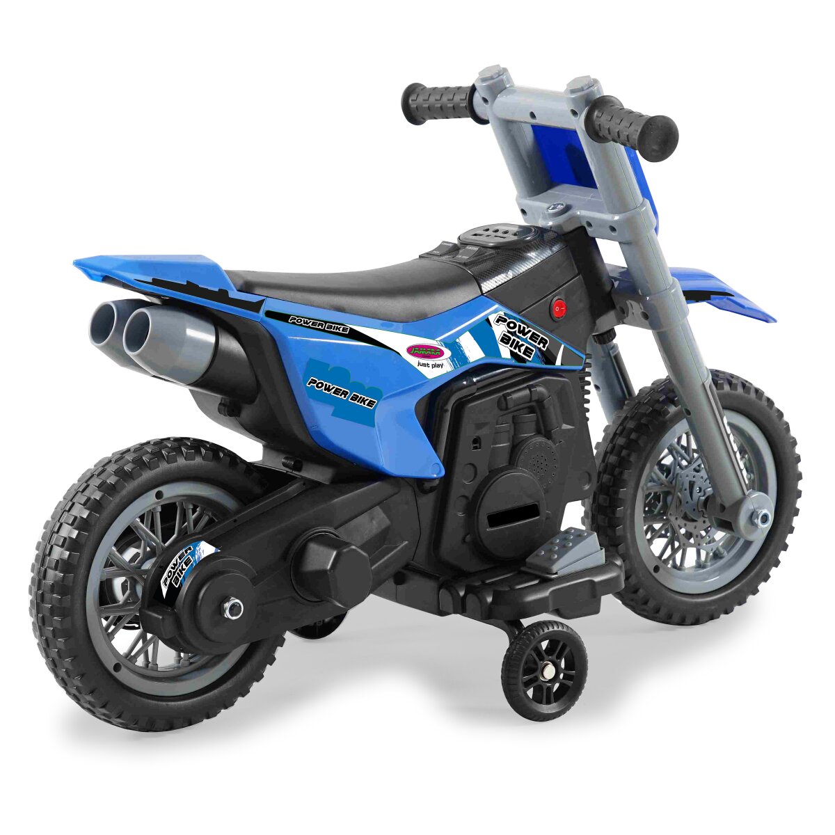 Kindermotorrad Power Bike blau