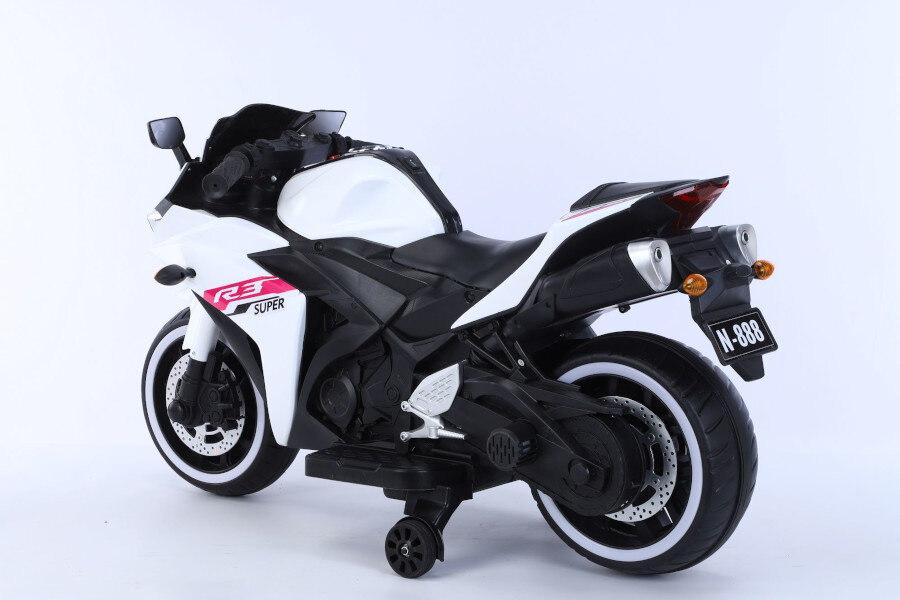 Kindermotorrad 888 - weiß