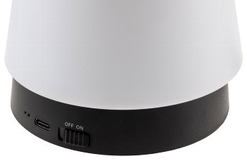 LED Akku Tischleuchte 29cm, dimmbar, 115-290mm ausziehbar, Warmweiß