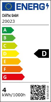 LED Unterbauleuchte "SMD pro" 40cm, 4W, 440lm, 3000k, Licht warmweiß