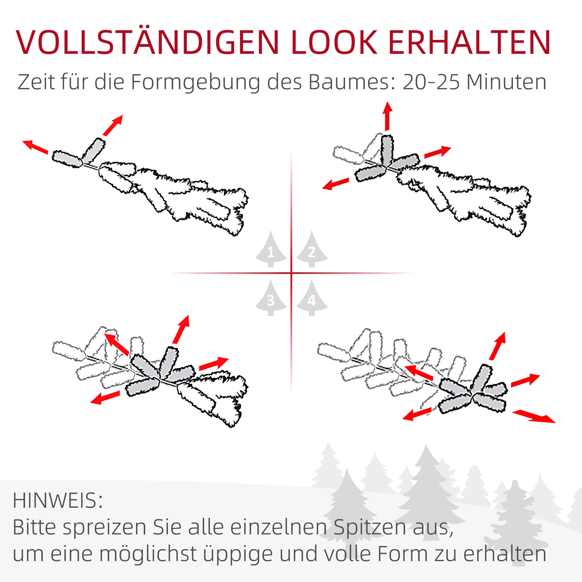 Weihnachtsbaum, schneebedeckt, schmales Design, feuerfest, 180 cm, Grün/Weiß