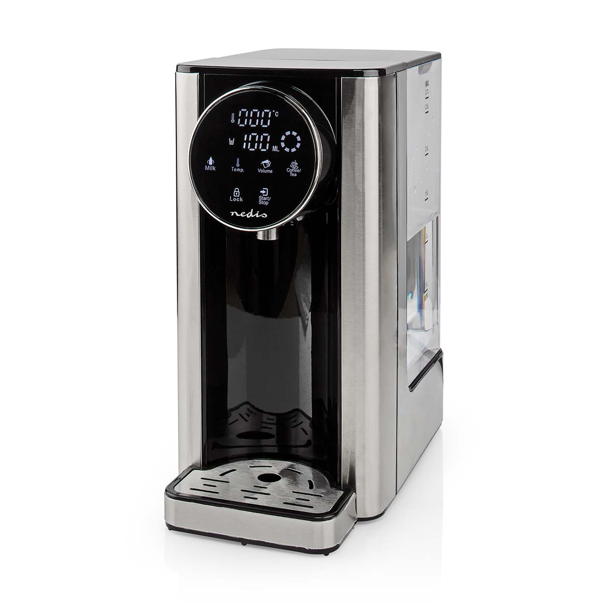 Heißwasserspender | 2600 W | 2.7 l | Aluminium / schwarz