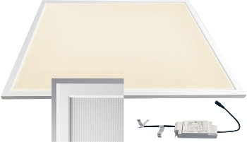 LED Licht-Panel "CTP-62 Office" warm, 62x62cm, 3000K, 40W, 3750lm, UGR16 LED Licht-Panel "CTP-62 Office" warm, 62x62cm, 3000K, 40W, 3750lm, UGR16