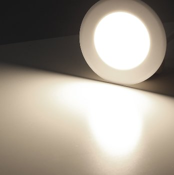 LED-Einbauleuchte "EBL-HV65w", weiß, 2 Watt, 230V, 4200K, 237Lm, neutralweiß