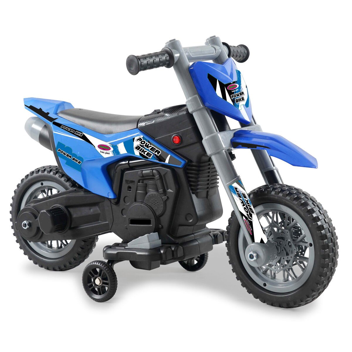 Kindermotorrad Power Bike blau