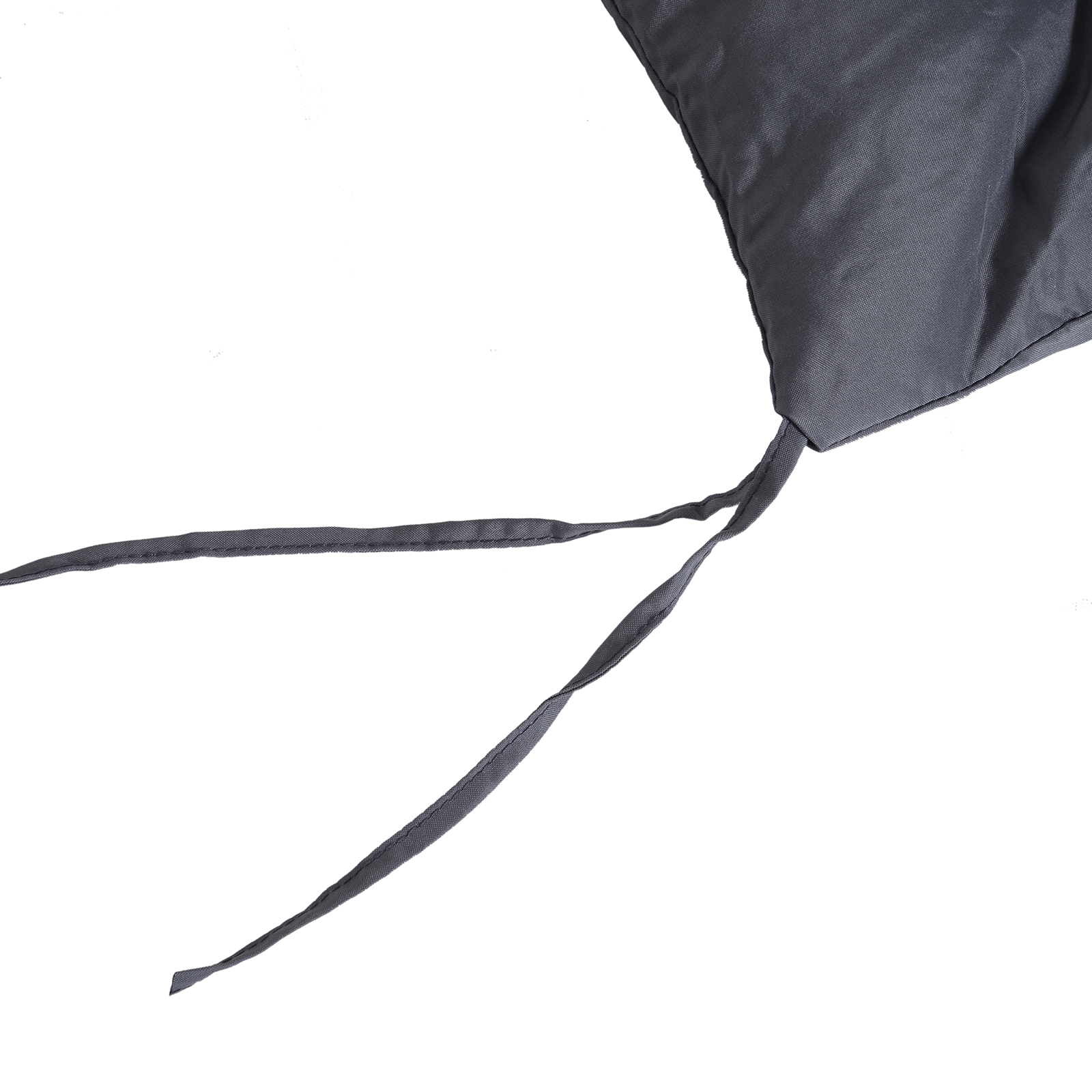 2 Sitzer Bankauflage 100 x 98 x 8 cm Sitzkissen mit Bändern Rückenkissen für Indoor/Outdoor Polster Auflage für Sitzbank Gartenbank Gartenmöbel Hollywoodschaukeln Dunkelgrau