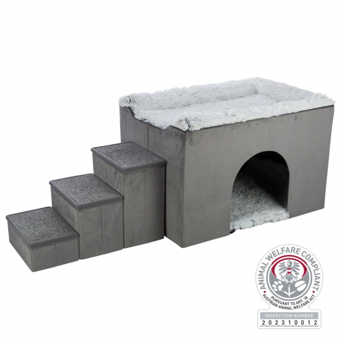 Trixie Höhle Harvey mit Treppe - 154 × 60 × 60 cm Trixie Höhle Harvey mit Treppe - 154 × 60 × 60 cm