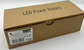 LED-Trafo IP67 wasserdicht, 1-60W, Ein 220-240V, Aus 12V= Konstantspannung