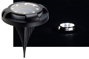 LED Solar Bodenleuchte "SGL604", IP65, 600mAh Akku LED Solar Bodenleuchte "SGL604", IP65, 600mAh Akku