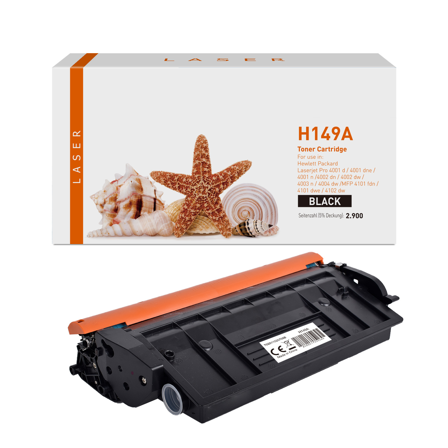 149A alternativ Toner schwarz für HP / W1490A / 2.900 Seiten 149A alternativ Toner schwarz für HP / W1490A / 2.900 Seiten