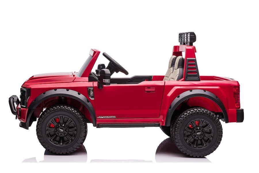 Kinderfahrzeug Ford Super Duty - rot - 12V-Version