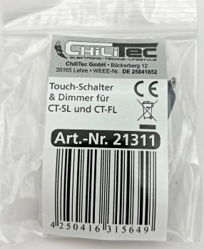 Touch-Schalter & Dimmer für CT-FL Serie, 3,5mm Stecker