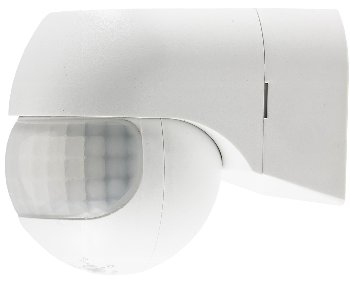 Aufputz Bewegungsmelder "CBM-Slim" 180°, LED geeignet, IP44, 1-800W, weiß