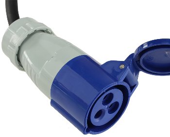 CEE Verlängerungskabel 10m H07RNF 3G2,5, für Camping, Caravaning, Wohnwagen