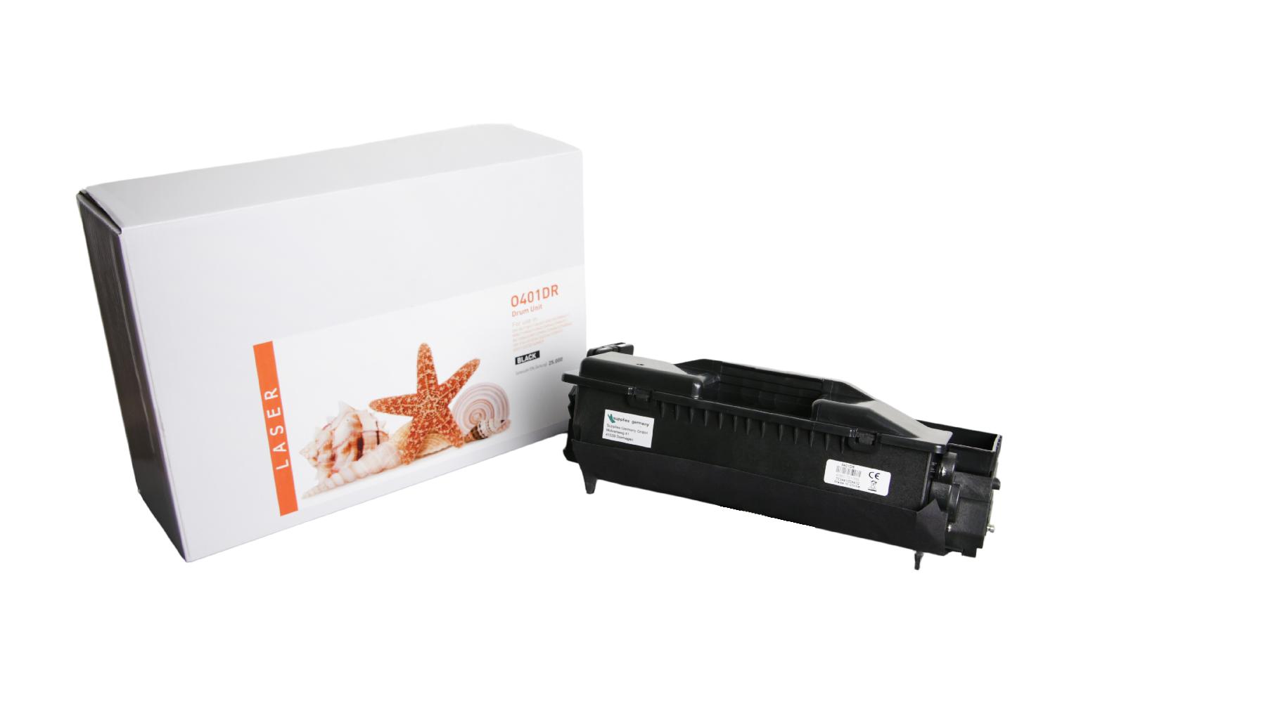 B401DR alternativ Trommel black für OKI  / 44574307 / 25.000 Seiten