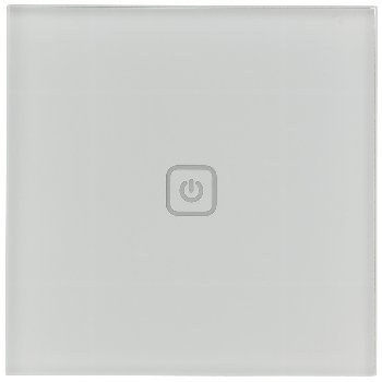 Funk-Wandschalter für "Pilota Casa", IP20, 230V, 2300W, Touch-Bedienung