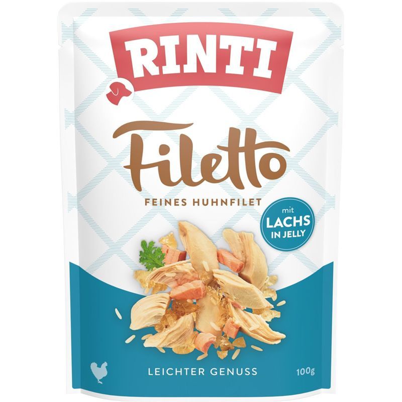 Rinti Filetto Jelly Huhn & Lachs 100g