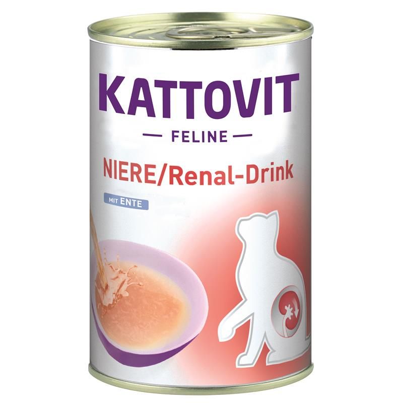 Kattovit Niere/Renal-Drink mit Ente 135ml Kattovit Niere/Renal-Drink mit Ente 135ml