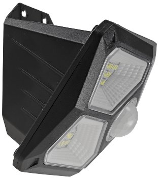 LED Solar Wandleuchte "SWL 722", PIR Bewegungsmelder, 72 LEDs, IP65
