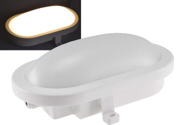 LED Oval-Armatur "FRL-O 12" IP44, Feuchtraum-Leuchte, 13W, 940lm, 3000K LED Oval-Armatur "FRL-O 12" IP44, Feuchtraum-Leuchte, 13W, 940lm, 3000K