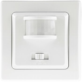 DELPHI Bewegungsmelder 160°, weiß, LED geeignet,  250V~, Unterputz, 3-Draht