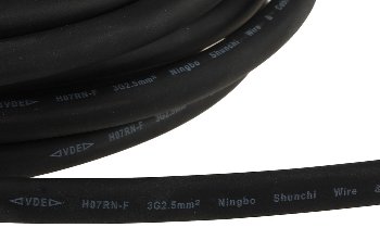 CEE Verlängerungskabel 10m H07RNF 3G2,5, für Camping, Caravaning, Wohnwagen