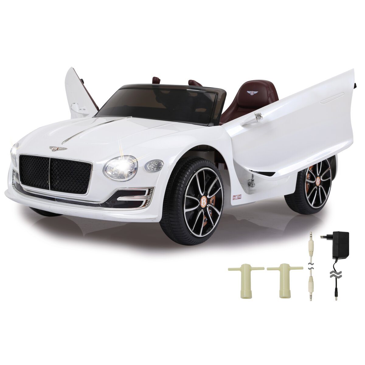 Kinderfahrzeug Bentley EXP12 weiss