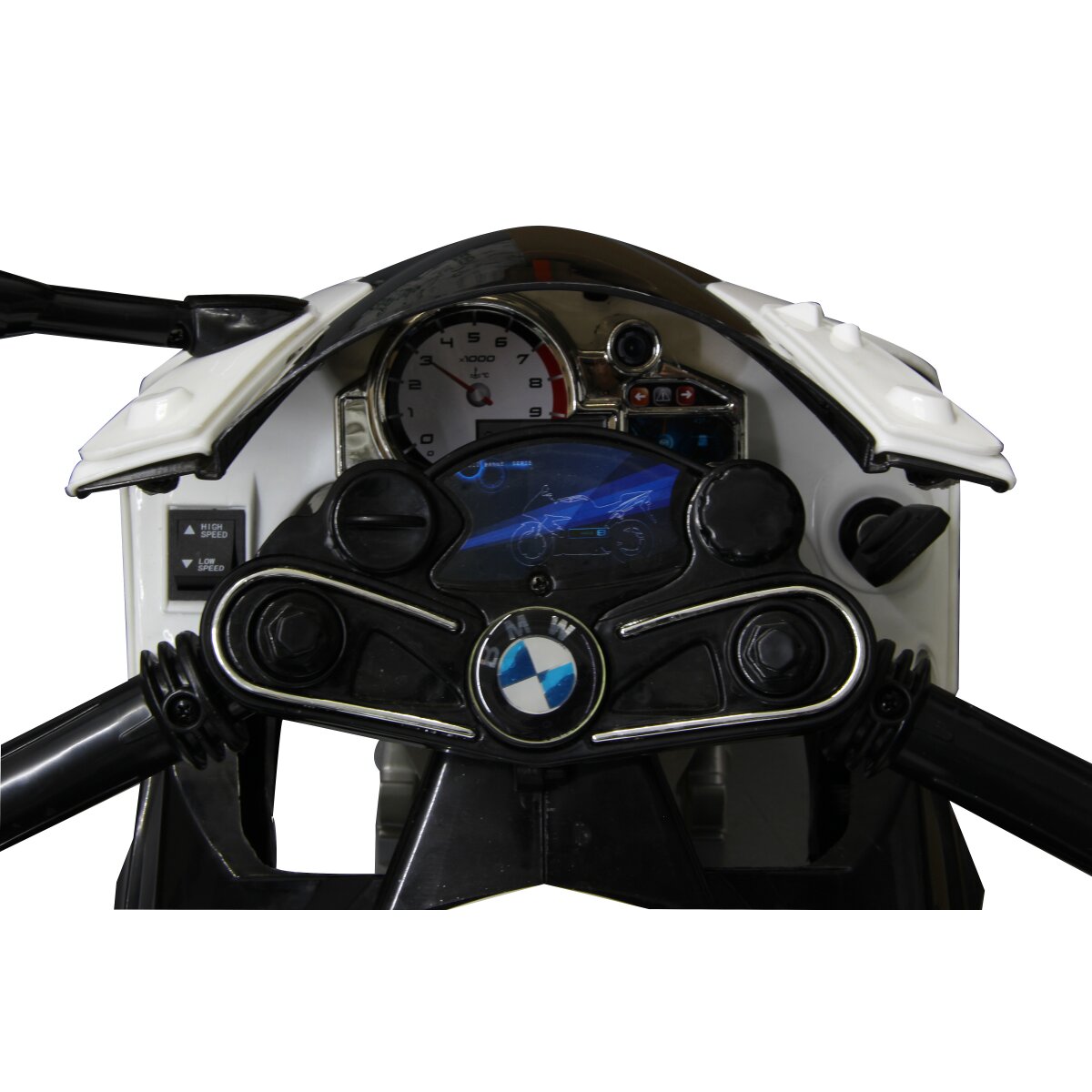 Kinderfahrzeug Motorrad BMW S1000RR blau