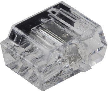 Steckbare Dosenklemmen, 50er Pack, 1-polig, 3 Klemmstellen, 1-2,5mm²